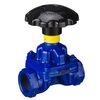 Diaphragm valve Series: A Type: 3033 Ductile cast iron Without lining Internal thread (BSPP) PN10/16